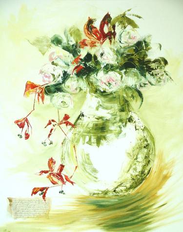 Print of Floral Paintings by Kapoustin Yana