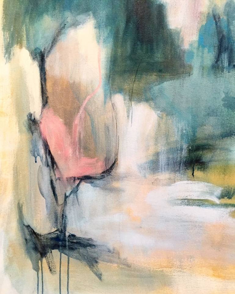 Original Abstract Expressionism Abstract Painting by Cristina Getson