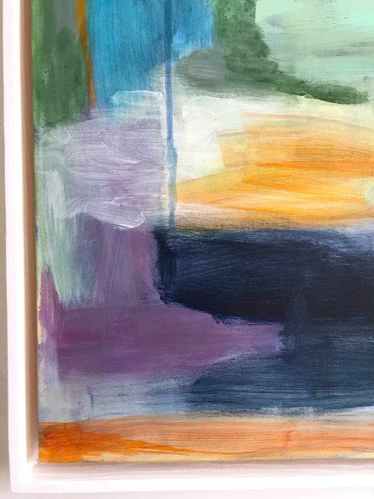 Original Abstract Expressionism Abstract Painting by Cristina Getson