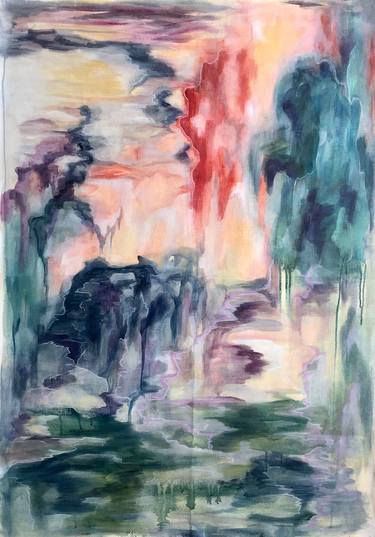 Original Abstract Expressionism Abstract Paintings by Cristina Getson