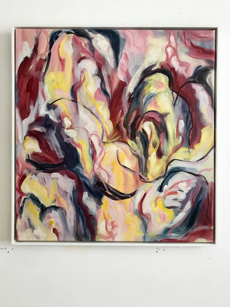 Original Abstract Expressionism Abstract Painting by Cristina Getson