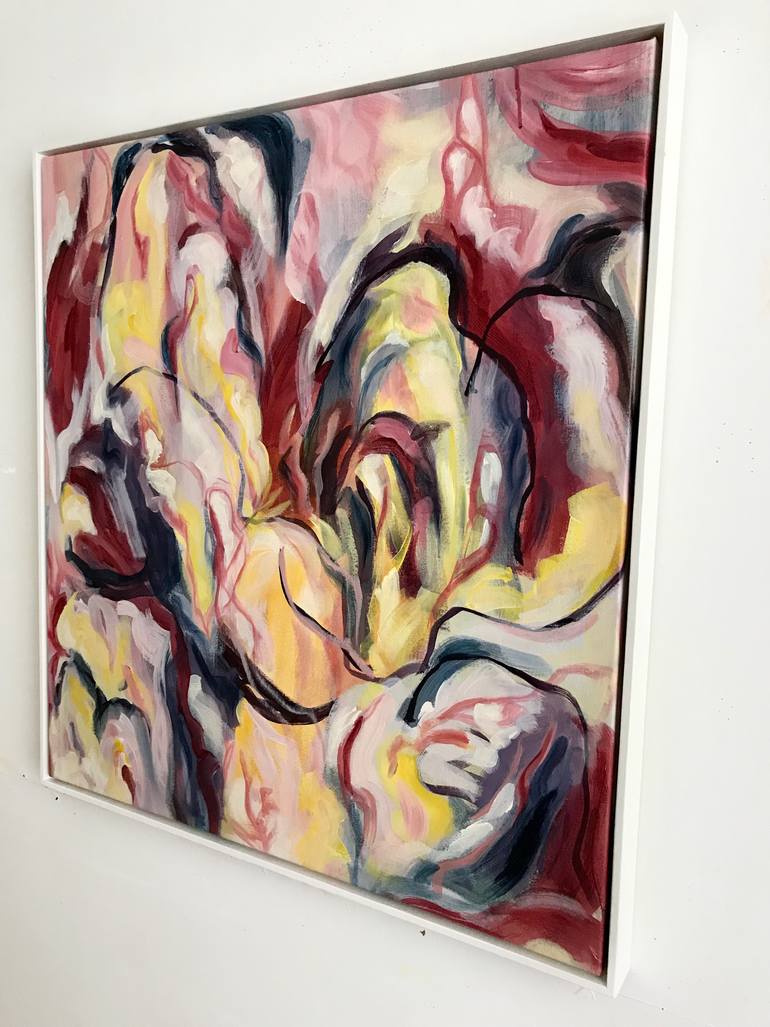 Original Abstract Expressionism Abstract Painting by Cristina Getson