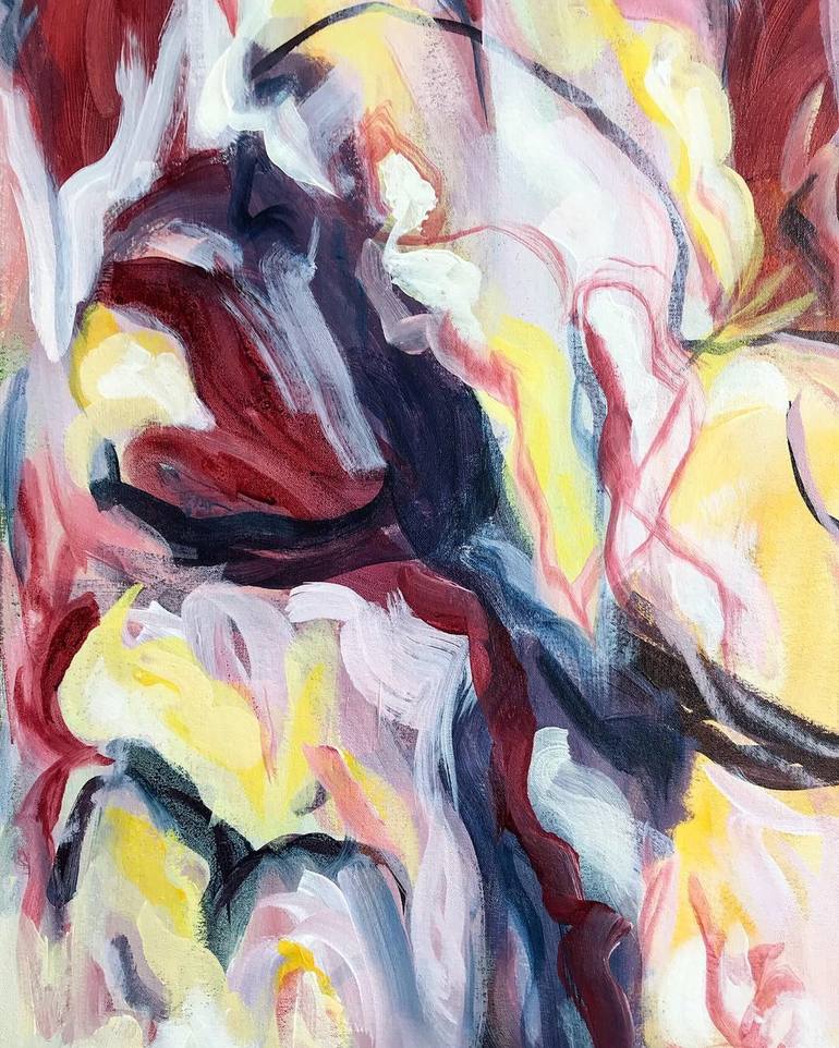 Original Abstract Expressionism Abstract Painting by Cristina Getson