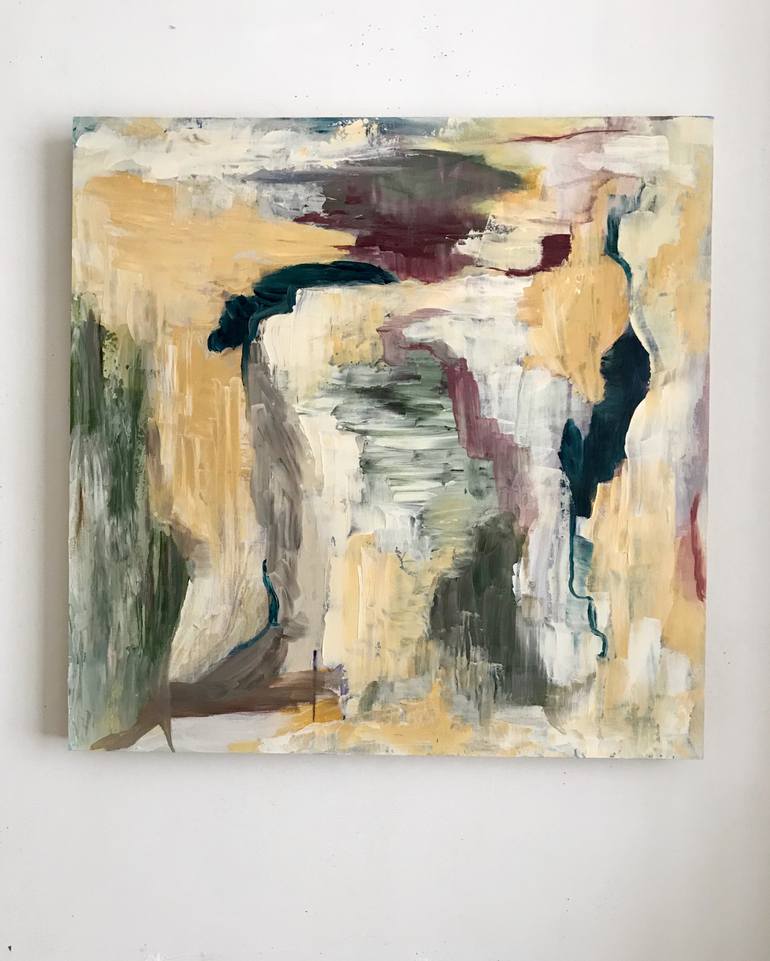 Original Abstract Expressionism Abstract Painting by Cristina Getson