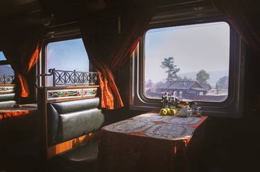 Print of Train Photography by Aristide Russo