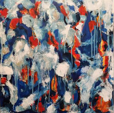 Original Abstract Expressionism Abstract Paintings by Margaret Archambault