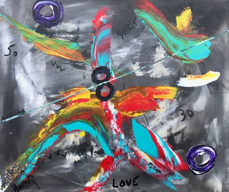 The World As I See It Painting by Rob Hooper | Saatchi Art