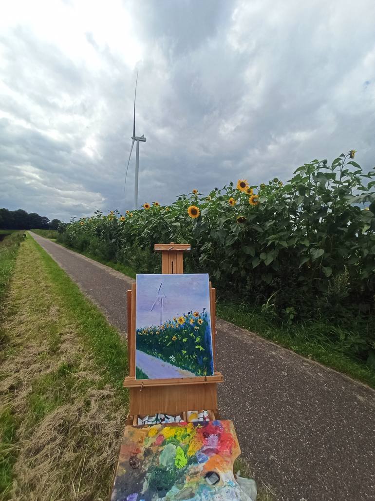 Original Impressionism Landscape Painting by Dmitriy Fedorov