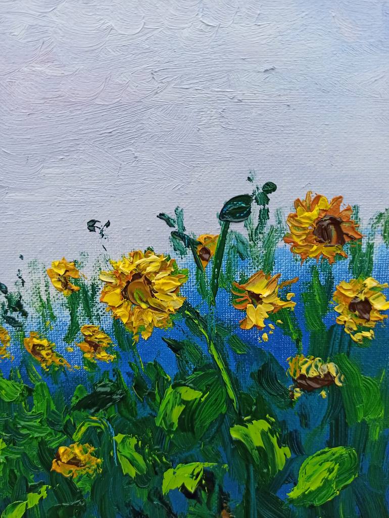 Original Impressionism Landscape Painting by Dmitriy Fedorov