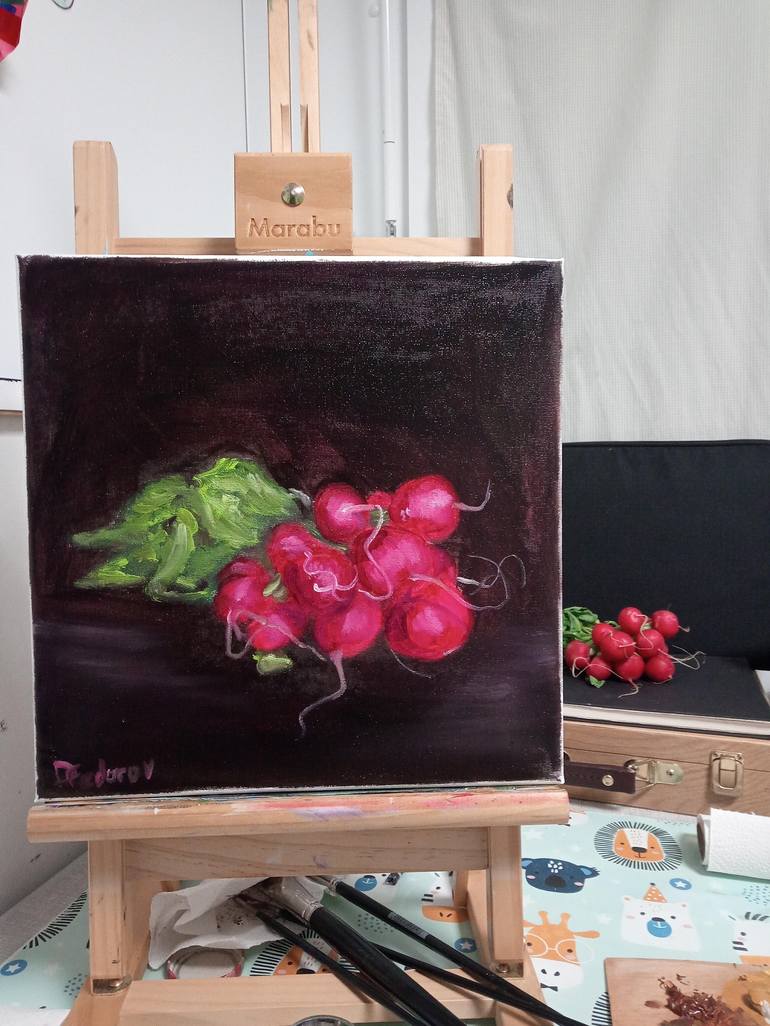 Original Impressionism Still Life Painting by Dmitriy Fedorov