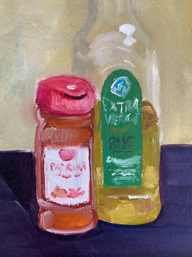 Original Impressionism Still Life Painting by Dmitriy Fedorov