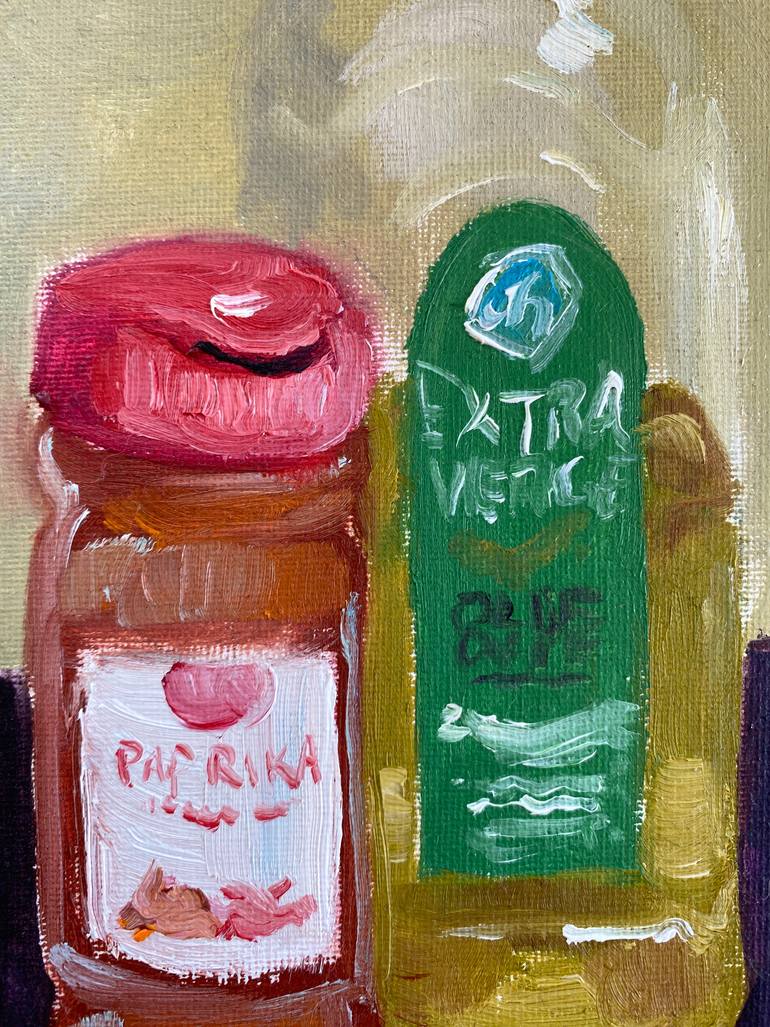 Original Impressionism Still Life Painting by Dmitriy Fedorov