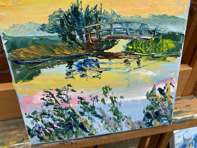 Original Impressionism Landscape Painting by Dmitriy Fedorov