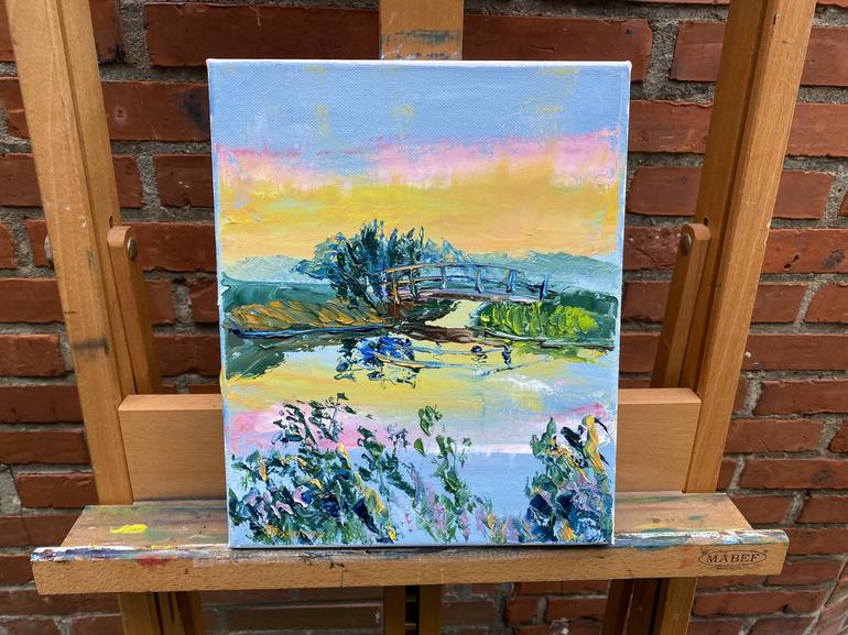 Original Impressionism Landscape Painting by Dmitriy Fedorov