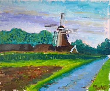 Original Impressionism Rural Life Paintings by Dmitriy Fedorov