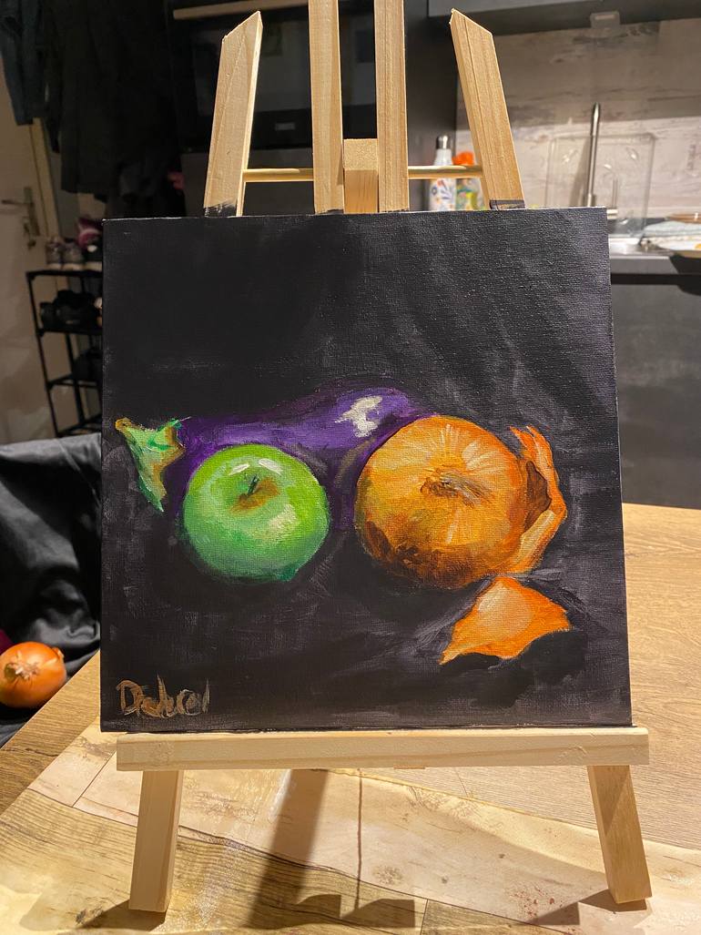 Original Impressionism Still Life Painting by Dmitriy Fedorov