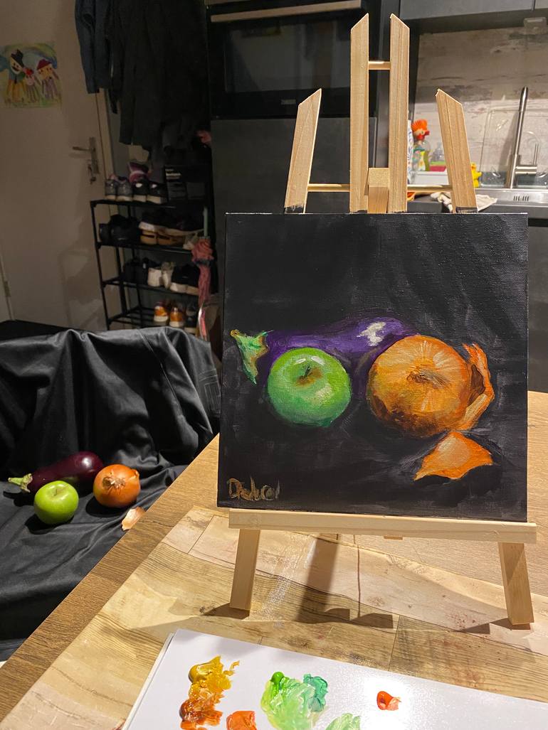 Original Impressionism Still Life Painting by Dmitriy Fedorov