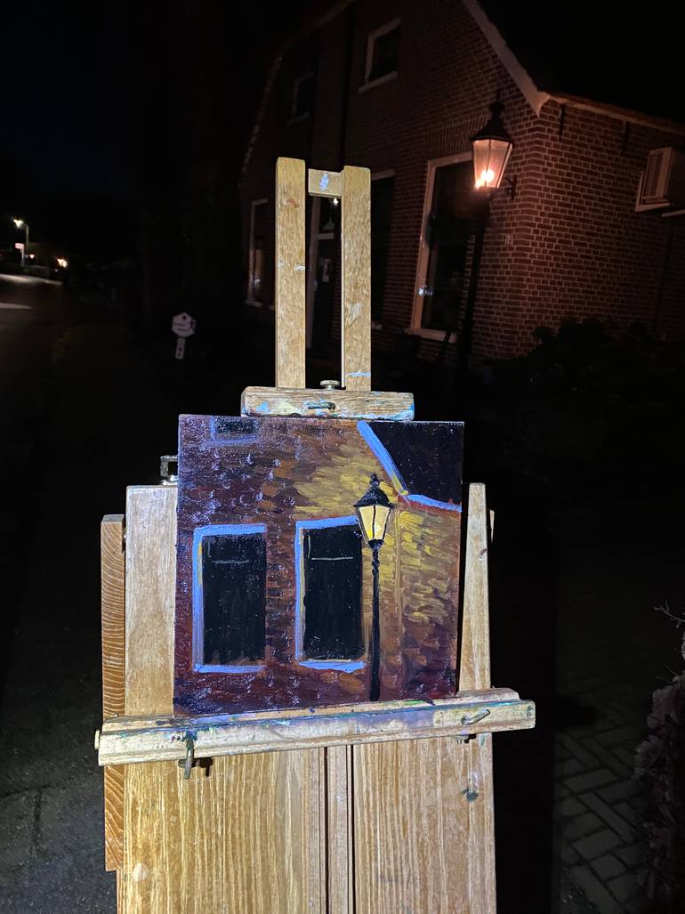 Original Impressionism Architecture Painting by Dmitriy Fedorov
