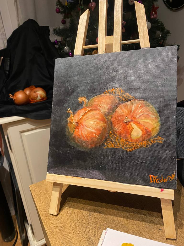 Original Impressionism Still Life Painting by Dmitriy Fedorov
