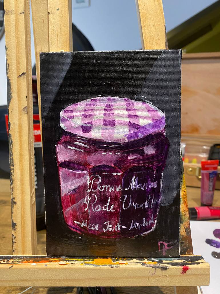 Original Impressionism Still Life Painting by Dmitriy Fedorov
