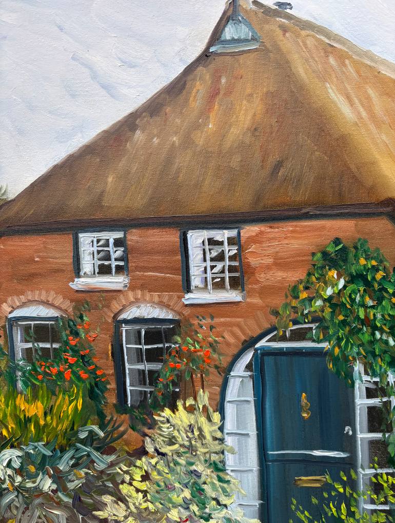 Original Impressionism Architecture Painting by Dmitriy Fedorov