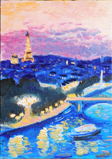 Print of Impressionism Places Paintings by Dmitriy Fedorov