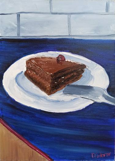 Chocolate-Cake Paintings For Sale |
