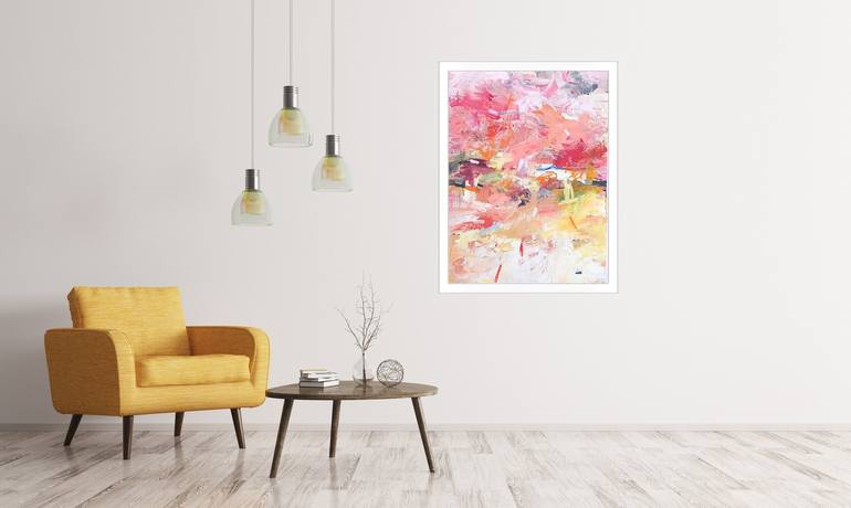 Original Abstract Painting by Karen Reid