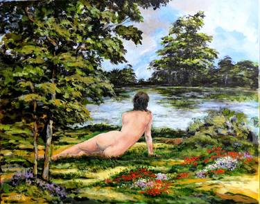 Original Nude Paintings by David Lister