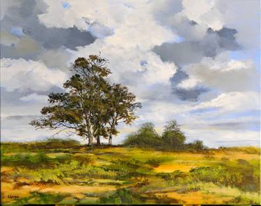 Original Impressionism Landscape Painting by David Lister