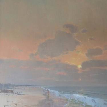 Original Modern Beach Paintings by K Gavin Brooks