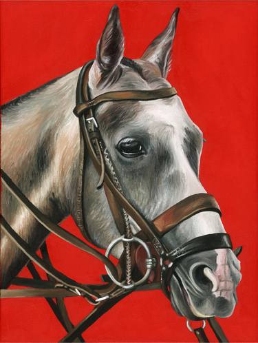 Original Realism Horse Paintings by Jamie Lynn Nuzbach