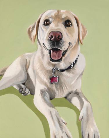 Original Realism Dogs Paintings by Jamie Lynn Nuzbach