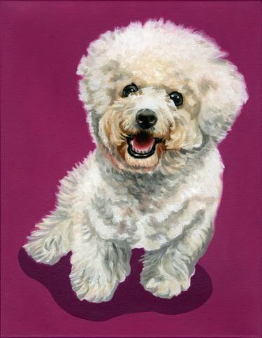 Original Realism Dogs Paintings by Jamie Lynn Nuzbach