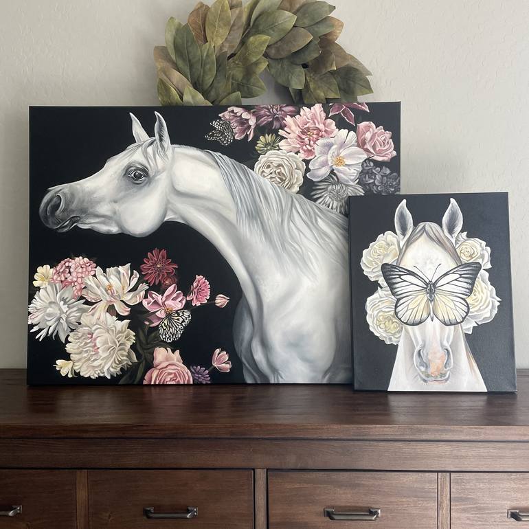 Original Horse Painting by Jamie Lynn Nuzbach