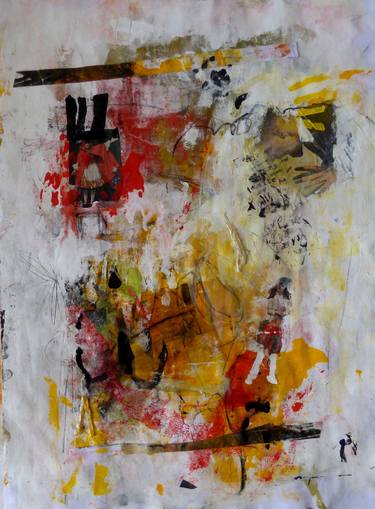 Print of Abstract Expressionism Abstract Collage by Gabriel Bejarano