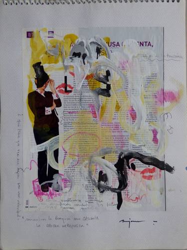 Print of Abstract Expressionism Popular culture Paintings by Gabriel Bejarano