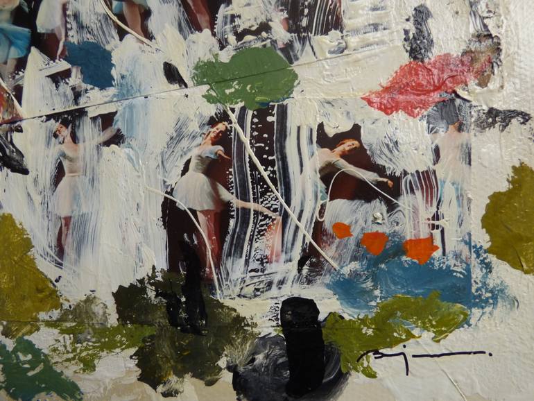 Original Abstract Pop Culture/Celebrity Painting by Gabriel Bejarano