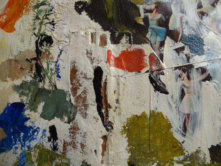 Original Abstract Pop Culture/Celebrity Painting by Gabriel Bejarano