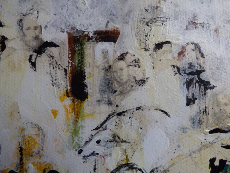 Original Abstract Expressionism Pop Culture/Celebrity Drawing by Gabriel Bejarano