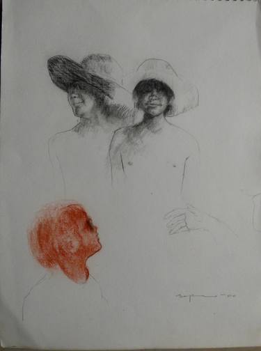 Print of Figurative Children Drawings by Gabriel Bejarano