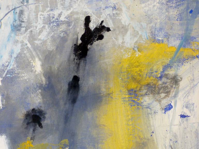 Original Abstract Expressionism Abstract Painting by Gabriel Bejarano