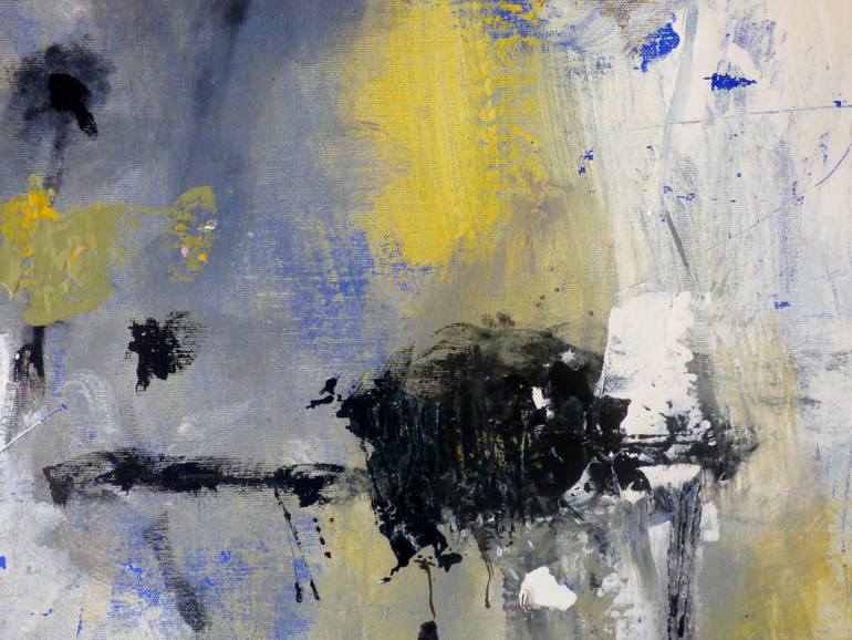 Original Abstract Expressionism Abstract Painting by Gabriel Bejarano