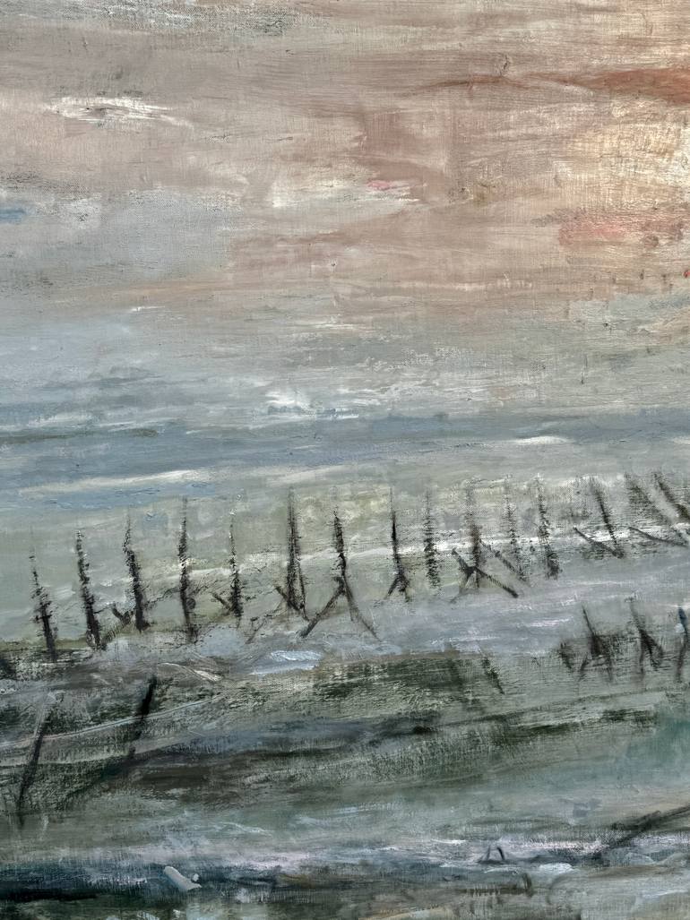 Original Abstract Painting by Emily Elisa Halpern