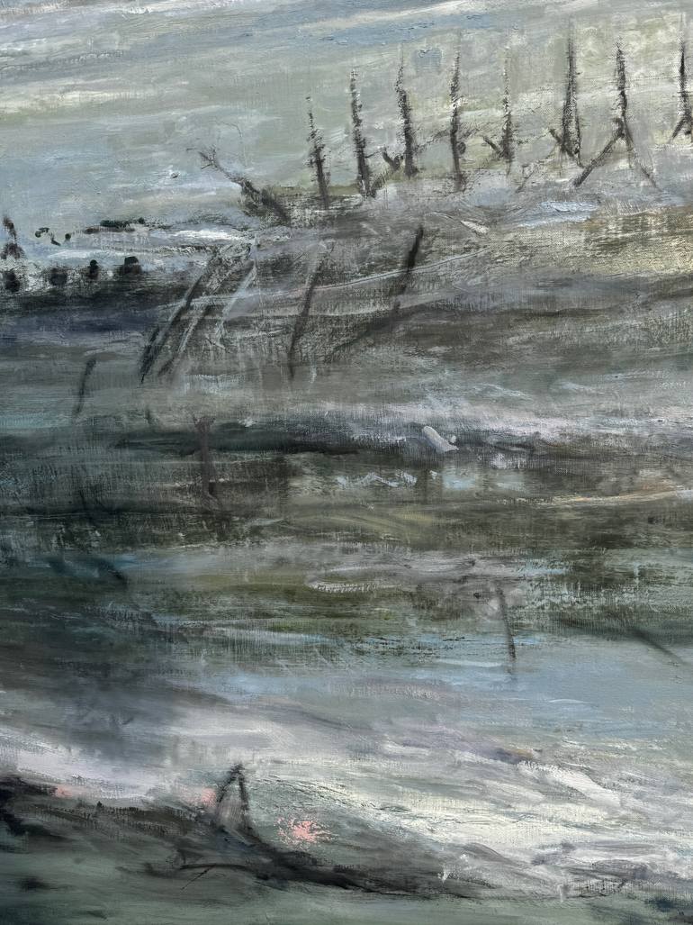 Original Abstract Painting by Emily Elisa Halpern