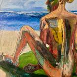 Emily At The Beach by Emily Elisa Halpern