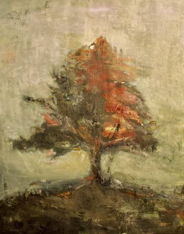 Original Fine Art Tree Paintings by Emily Elisa Halpern