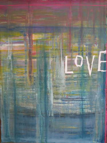 Original Abstract Love Paintings by Julia Nissimoff