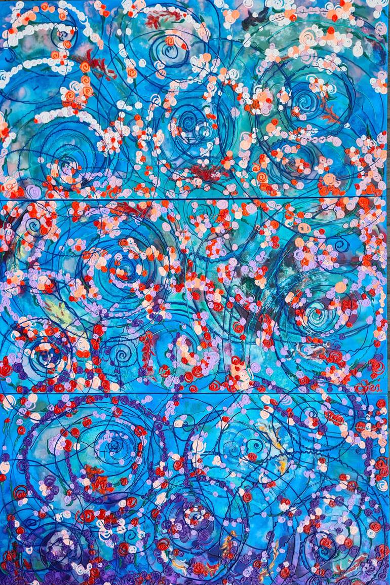 Original Expressionism Animal Painting by Tea Ercoles