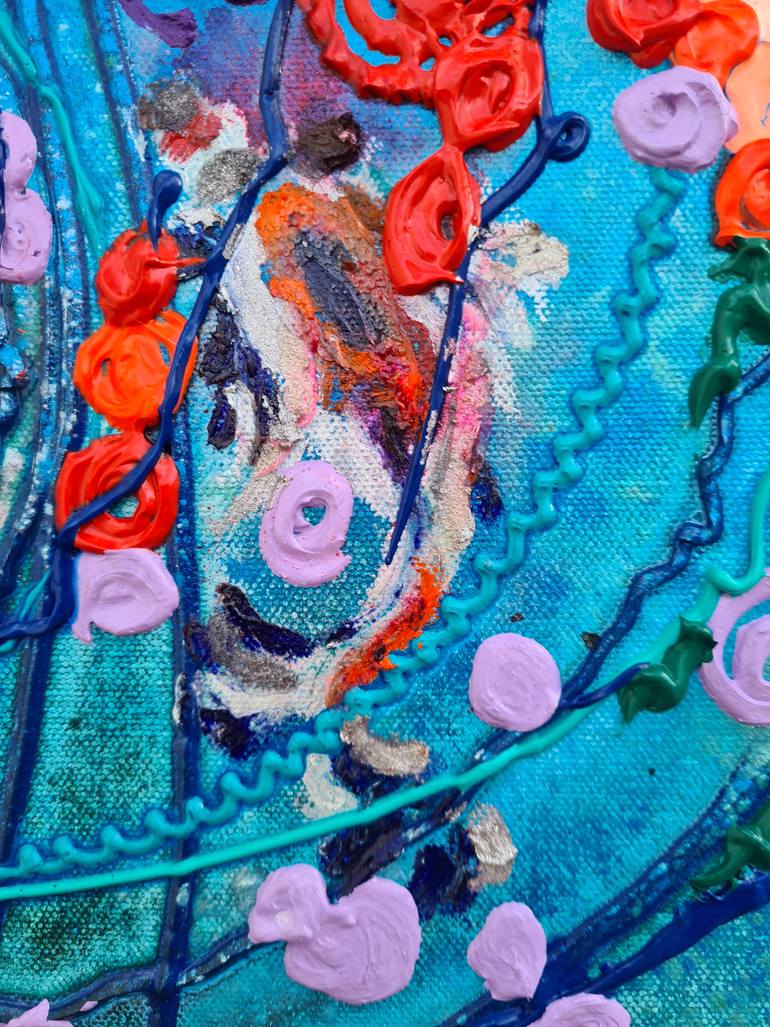 Original Expressionism Animal Painting by Tea Ercoles